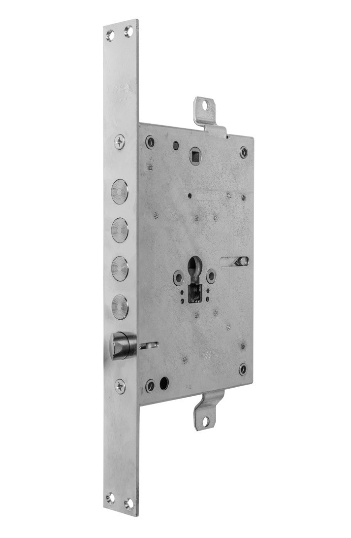 Врізний замок основною з планкою MOIA 754/280DFB з блокуванням (Італія)