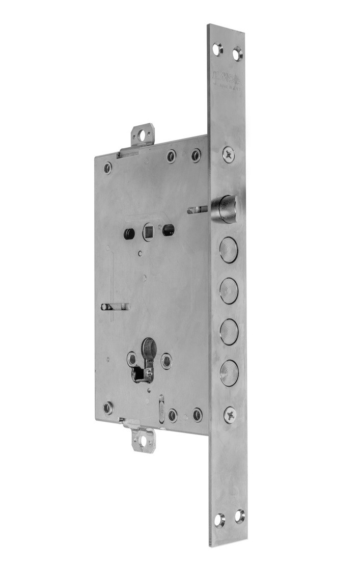 Врізний замок MOIA RCI764/280RFB нижній редукторний з блокуванням (Італія)