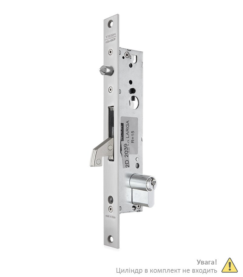 Замок врізний TESA DIN 4241BEС UNIV BS25 мм SS 22 мм (Іспанія)