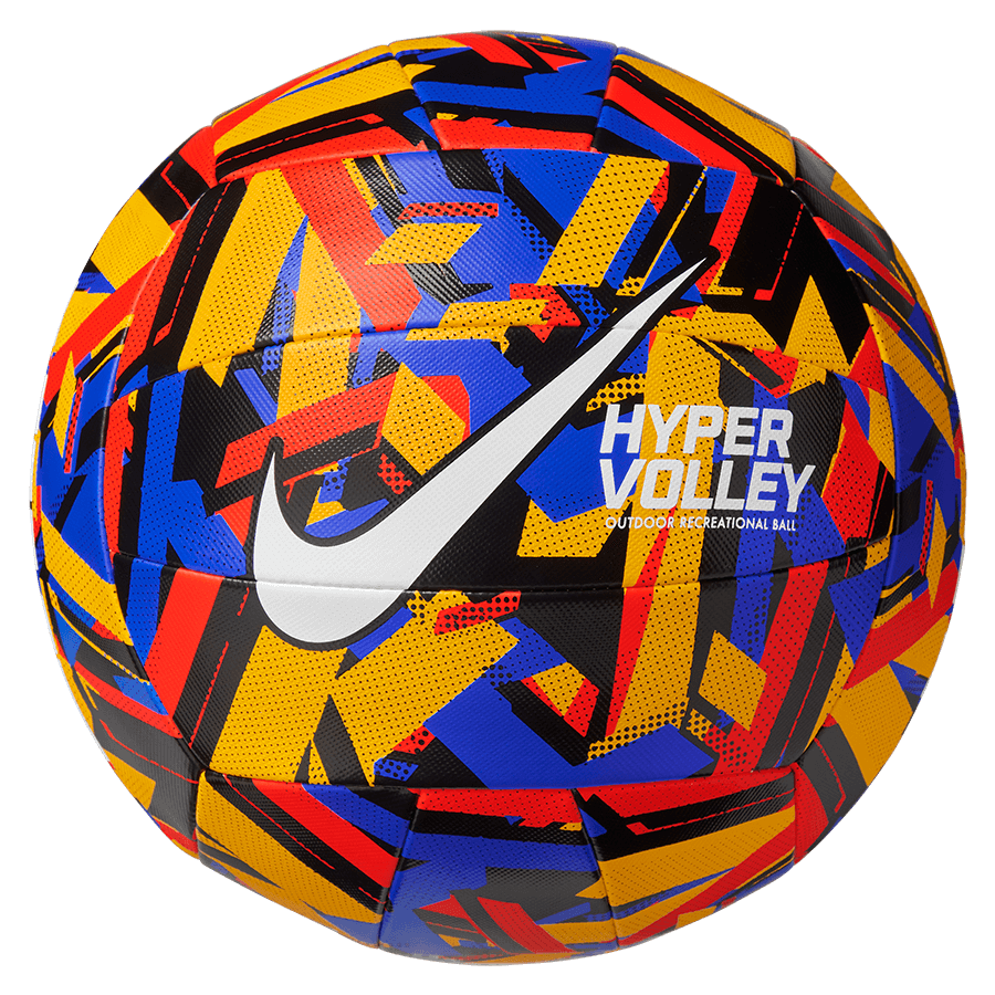 М'яч волейбольний Nike Hypervolley 18P Graphic р. 5 (N.100.3453.993.05) Hyper Royal/University Gold/Black/White, фото 1