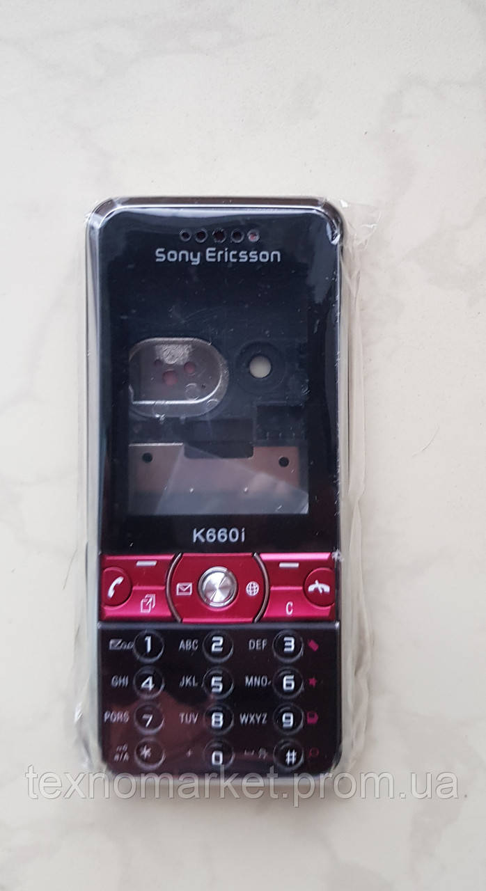 Корпус Sony Ericsson K660i (AAA) (повний комплект) - фото 1 - id-p1906681712