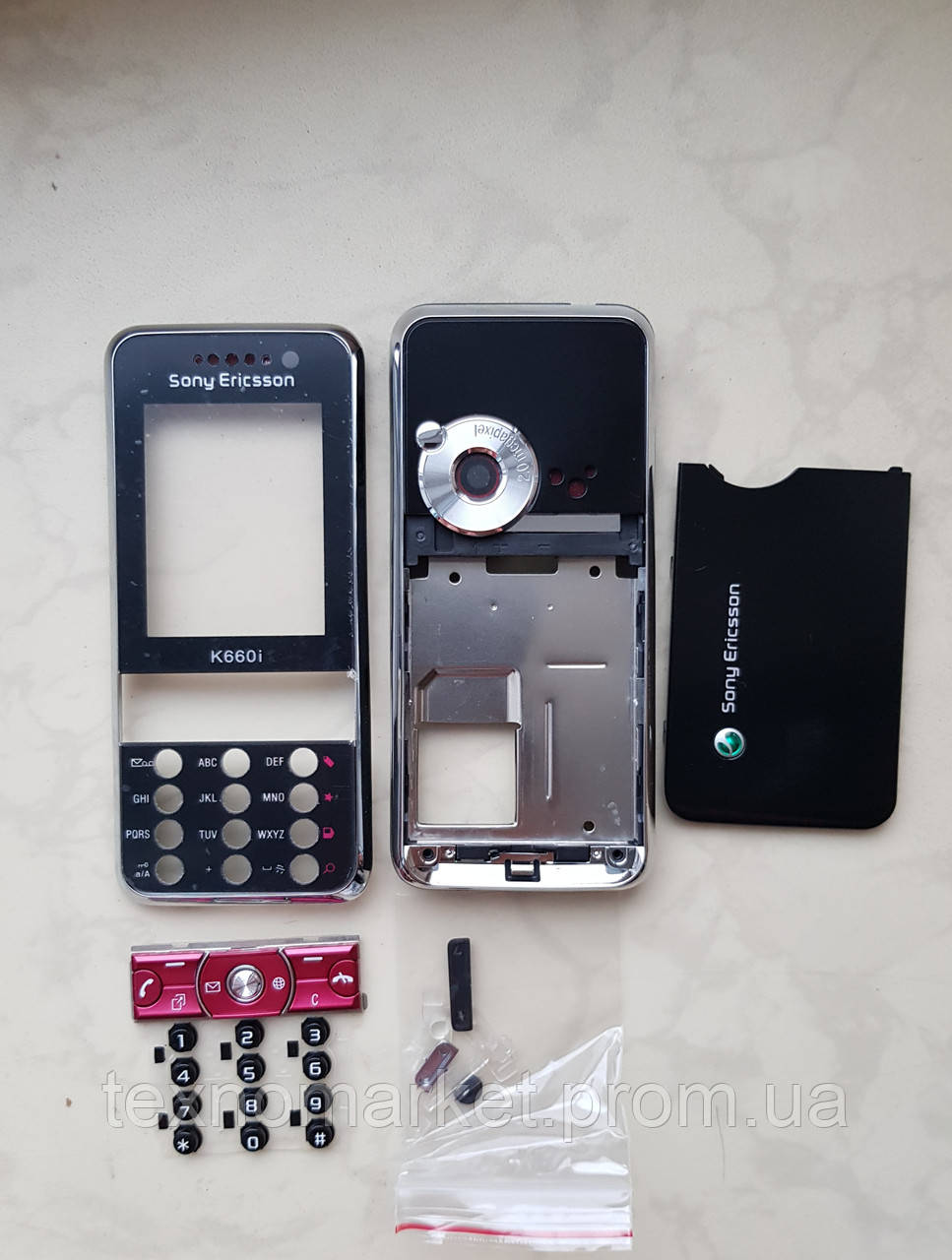 Корпус Sony Ericsson K660i (AAA) (повний комплект) - фото 4 - id-p1906681712