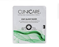 Осветляющая тканевая маска с 0,5% гиалуроновой кислотой и арбутином ClinicCare EGF GLOW mask with 0.5% HA