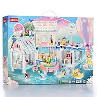Конструктор Центр розваг 938 деталей, M38-B0929 , аквапарк, фігурки ., фото 2