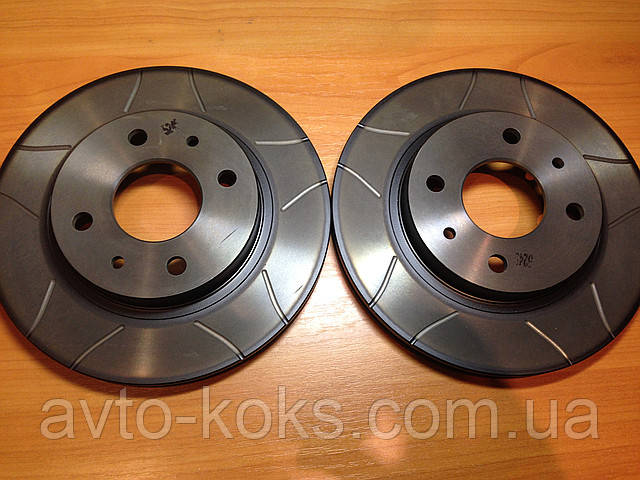 Гальмівний диск вентильований BREMBO (MAX). ВАЗ 2110-12. R13/