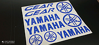Наклейки на мотоцикл бак пластик Ямаха гиар Yamaha gear скутер мопед