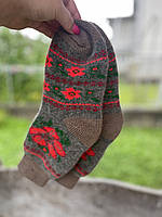 Жіночі шерстяні шкарпетки, жіночі вовняні носки, теплі зимові шкарпетки власного виробництва