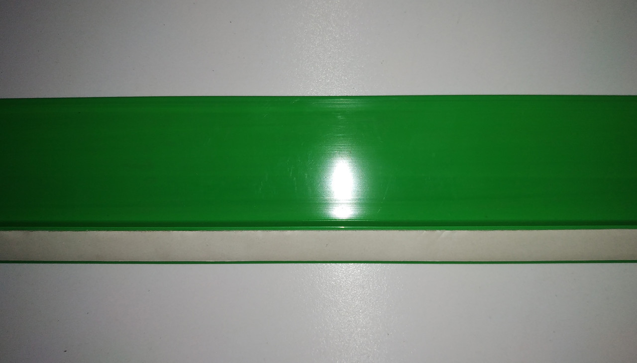 Б/у Ценникодержатель зеленого цвета для металлических корзин, 985 мм - фото 4 - id-p1906699412