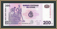Бона ДР Конго, 200 франков, 2013 года