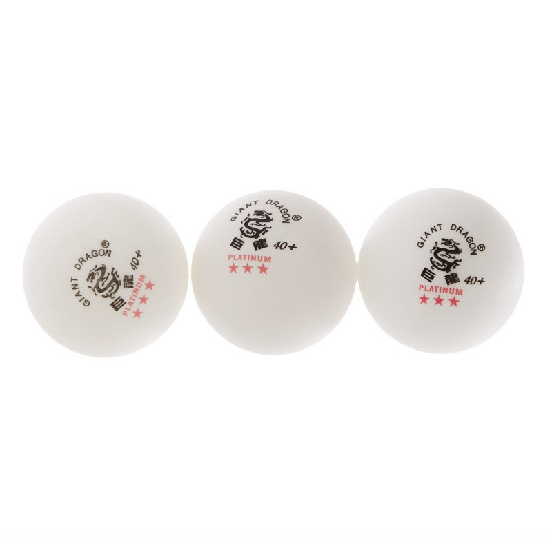 Набор мячей для настольного тенниса Giant Dragon Platinum 40+3* (6 шт) - фото 3 - id-p1906703970