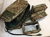 Рюкзак сумка Медика тактический Быстрый сброс Мультикам 45*25*15 с гидратором 3Л