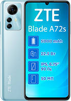 Смартфон ZTE Blade A72s 4/64GB Dual Sim Blue (код 1476099)