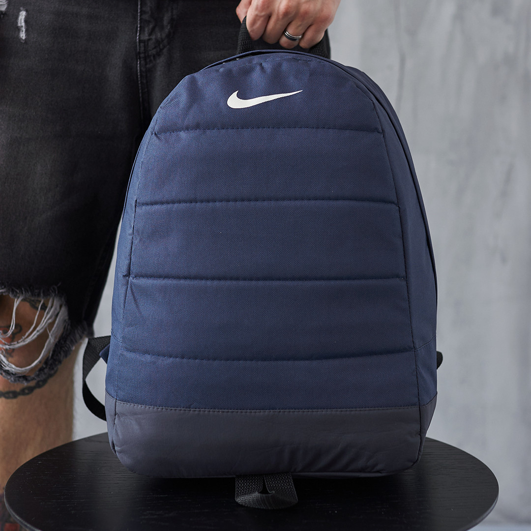 Спортивний портфель Nike Air Blue міський місткий портфель Найк на кожен день сумка колір синій