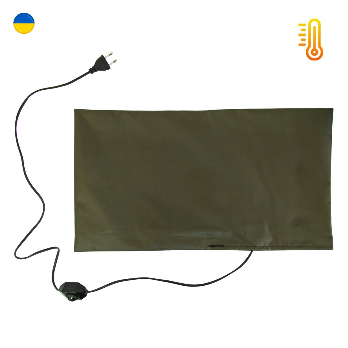 Електрична грілка ЕК 4\220 26х52см 30Вт, інфрачервона електрогрілка | грелка в чехле