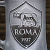Бокал для пива з гравіюванням логотипу ФК Рома FC Roma SandDecor, фото 4