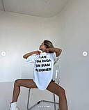 Трендова жіноча футболка з принтом, фото 4