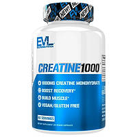 EVL Nutrition, Creatine 1000 (120 капс.), креатин моногидрат