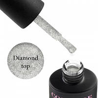 Закріплювач для гель-лаку зі світловідбиваючим ефектом COUTURE Colour Diamond Top Coat 9мл