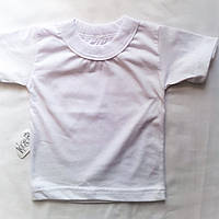 Детская однотонная футболка, хлопок, на мальчика и девочку рост 80-86,122, 128, 140, 146, 152, 156. 80-86