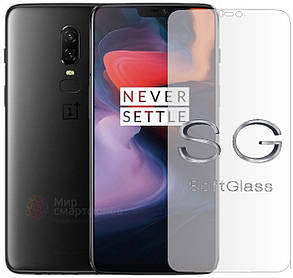 М'яке скло для OnePlus 6 на екран поліуретанове SoftGlass