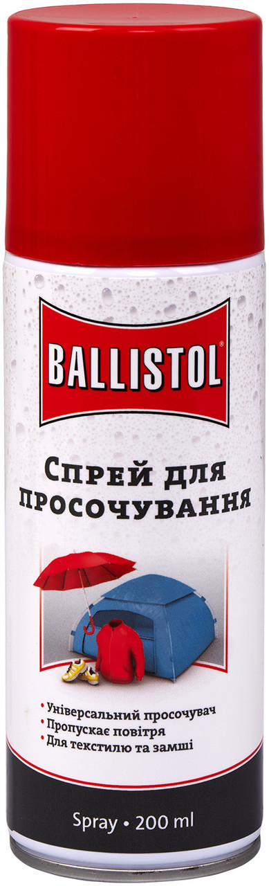 Спрей водовідштовхувальний (гідрофобний) Ballistol Pluvonin 200 мл.