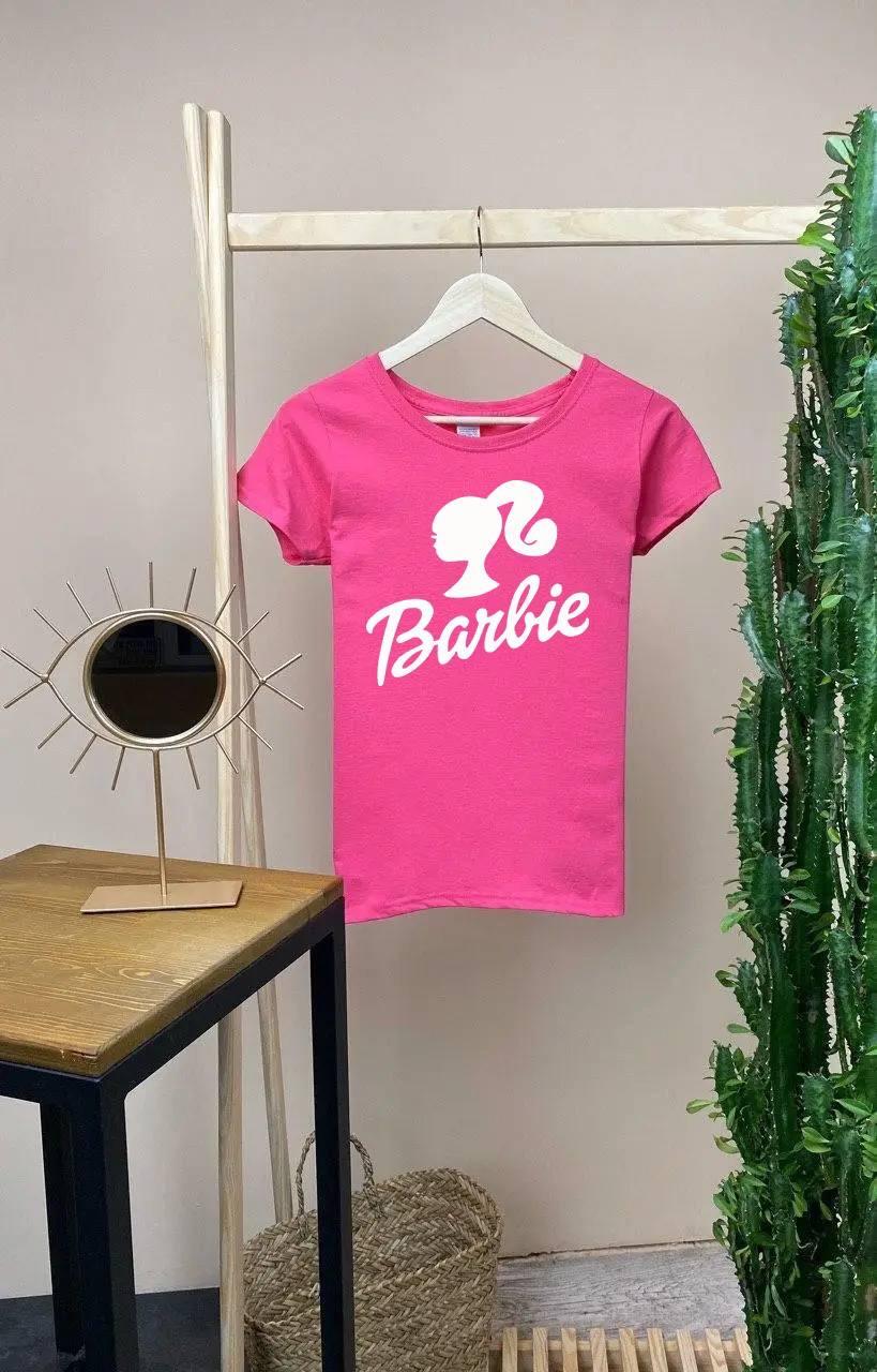 Жіноча футболка з принтом Barbie, Барбі.