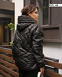 Модна жіноча куртка батальна   815 об, фото 9