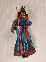 Лялька Баба-яга декоративна довжина 45 см