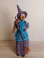 Лялька Баба-яга декоративна висота 55 см