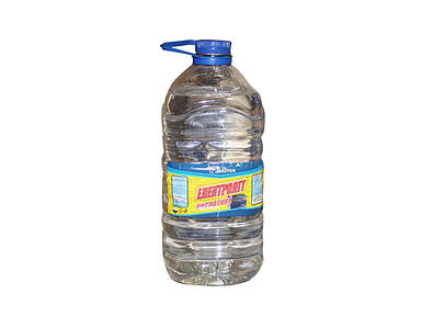 Електроліт кислотний 5 л.(6кг) ТМ ЗАПОРІЖ АВТО ПОБУТ ХІМ