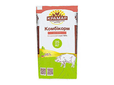 Комбікорм для поросят (60-100 днів)/гранула Гровер СК-21 25кг ТМ КРАМАР FG