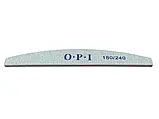 Пилка манікюрна OPI 180/240 (пилка для манікюру, на паперовій основі, пилка для нігтів), фото 2