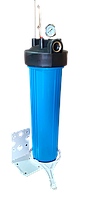 Магістральний 20" Big Blue корпус — фільтр (колба) з манометром