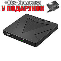 Портативний оптичний DVD-привід USB 3.0 + Type-C Чорний