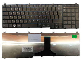 Клавіатура для ноутбука Toshiba Satellite C650, C655, L650, L655, C660, L670, L675 UA чорна БУ