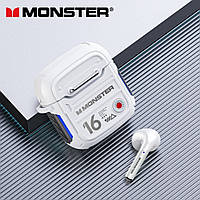 Игровые Bluetooth-наушники Monster XKT16 Белый Хіт продажу!