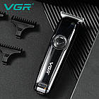 Машинка для стрижки волосся VGR V-168 акумуляторна, фото 5