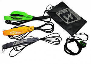 Гумова петля-еспандер (набір) EasyFit 1-40 кг