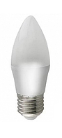 Светодиодная лампа свеча 8W E27 6400К, холодный белый свет