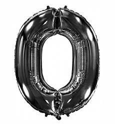 Кулька Цифра "0" (100 см), Іспанія, колір - чорний