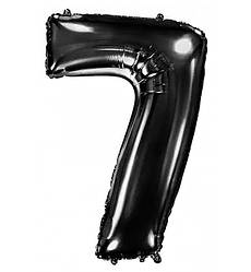 Кулька Цифра "7" (100 см), Іспанія, колір - чорний