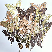 Висічки з картону для скрапбукингу "Метелики"