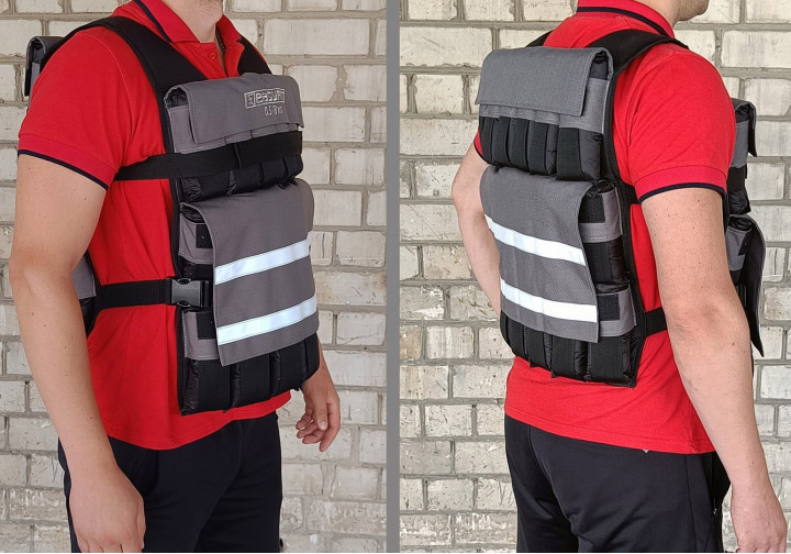 Жилет обважнювач EasyFit Armor 18 кг, фото 1