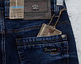 Джинси чоловічі класичні темно-синього кольору Baron Jeans, фото 2