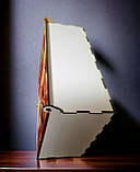 Подарункова коробка-бокс "Любому вчителю" з малюнком та защіпкою велика, фото 4