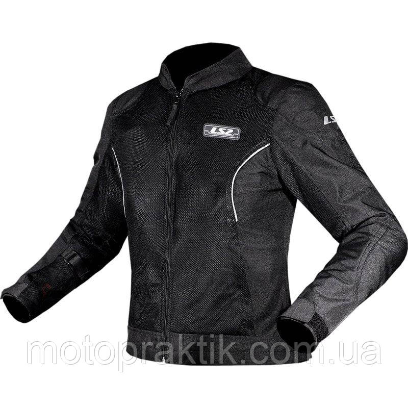 LS2 Airy Evo Lady Jacket Black, XS Мотокуртка жіноча текстильна літня із захистом