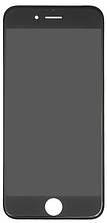 Скло дисплея iPhone 6 чорне з рамкою з OCA-плівкою з поляризаційною плівкою оригінал