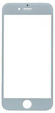 Скло дисплея iPhone 6 біле з рамкою