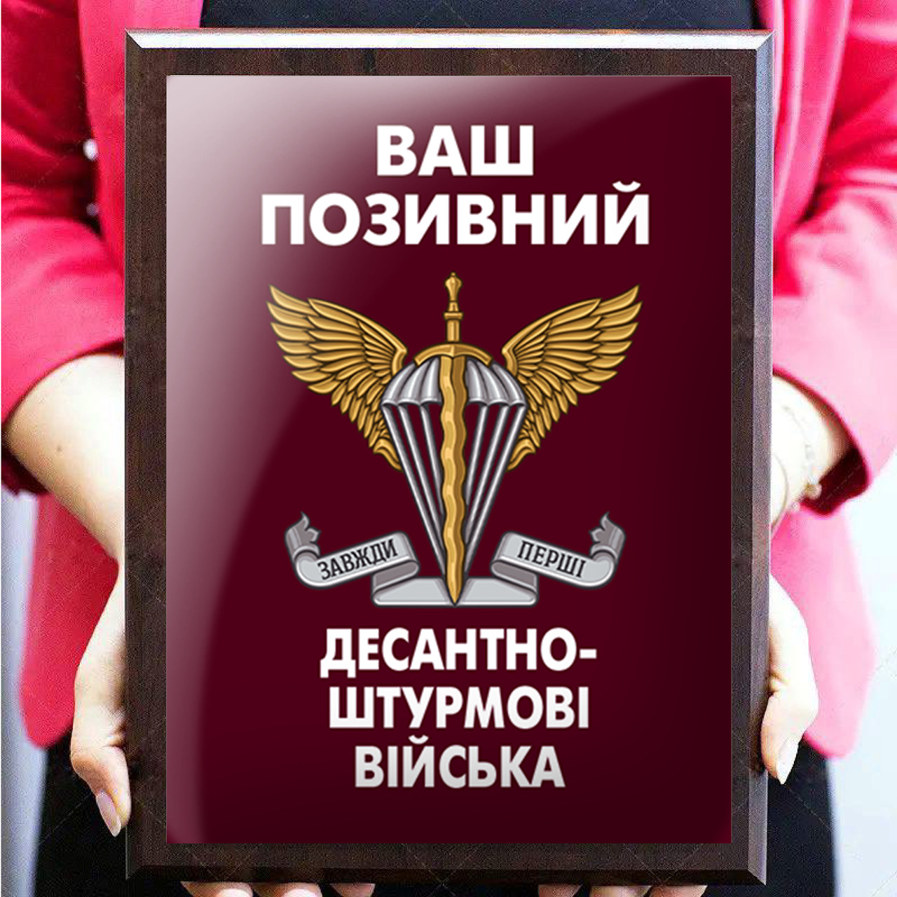 Подяка від 95-ї десантно-штурмової бригади плакетка диплом грамота