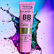 ВВ крем для обличчя з колагеном Top Beauty SPF15